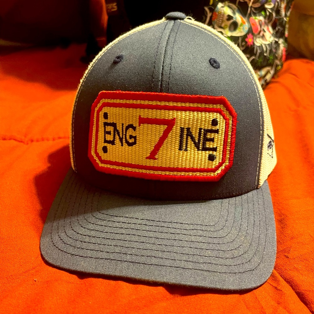 Fire department firefighter hose hat
